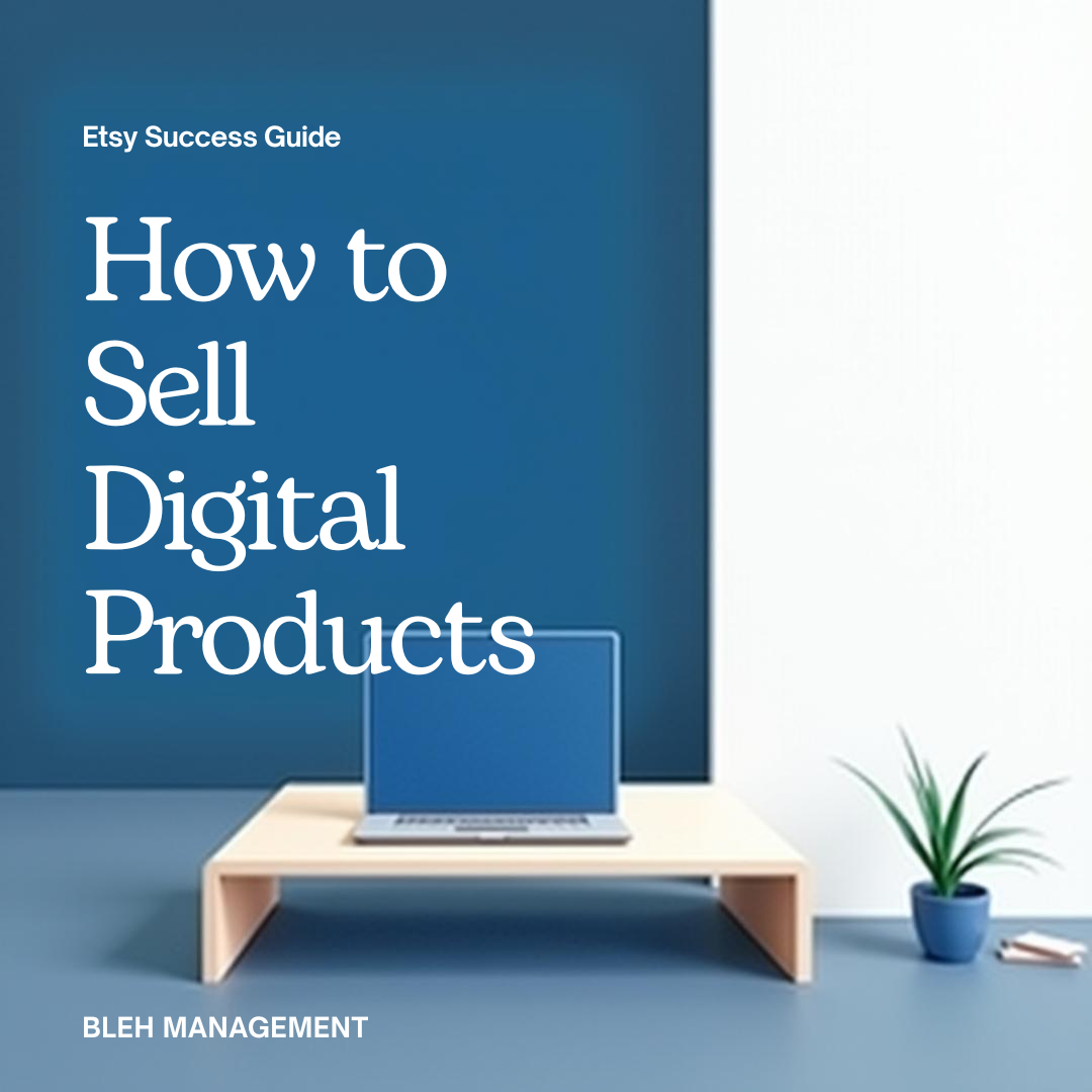 How to Sell Digital Products on Etsy (Beginner Guide) – Step-by-Step PDF for First-Time Sellers